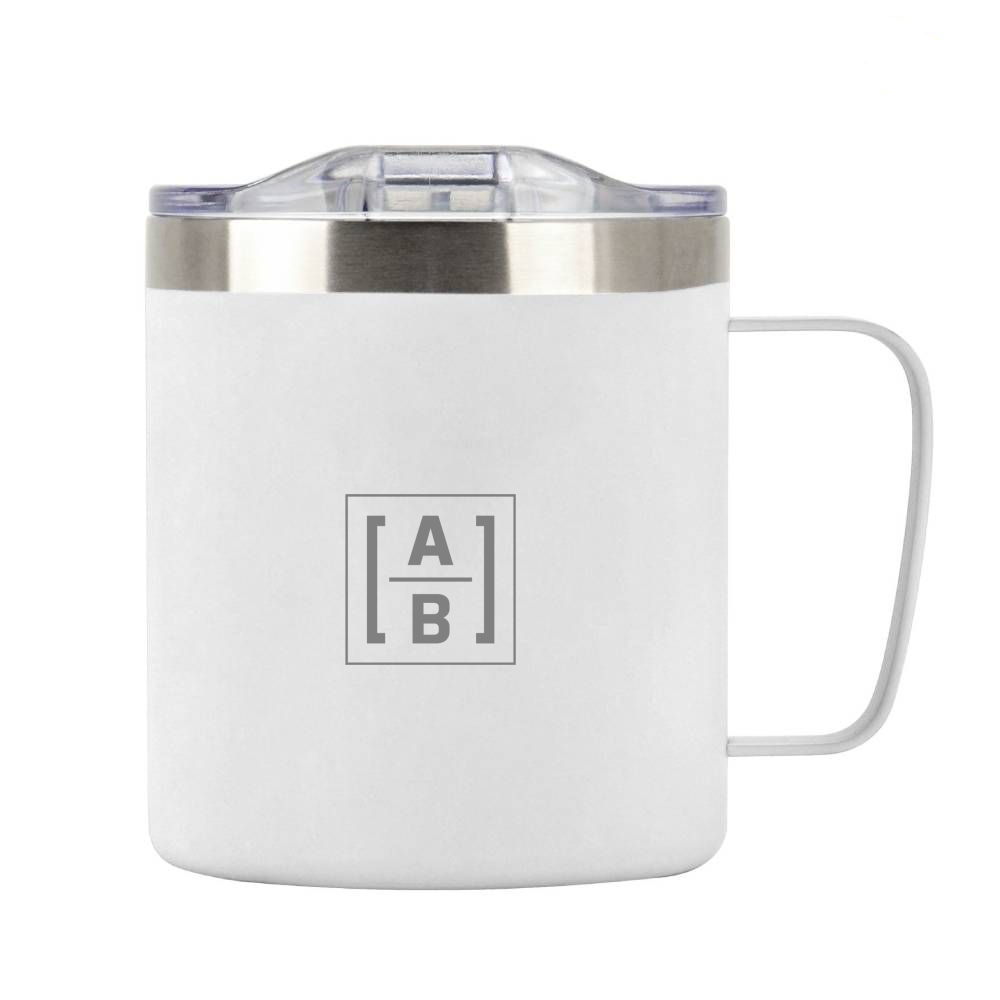 Custom Café To Go Stainless Mug 12 oz