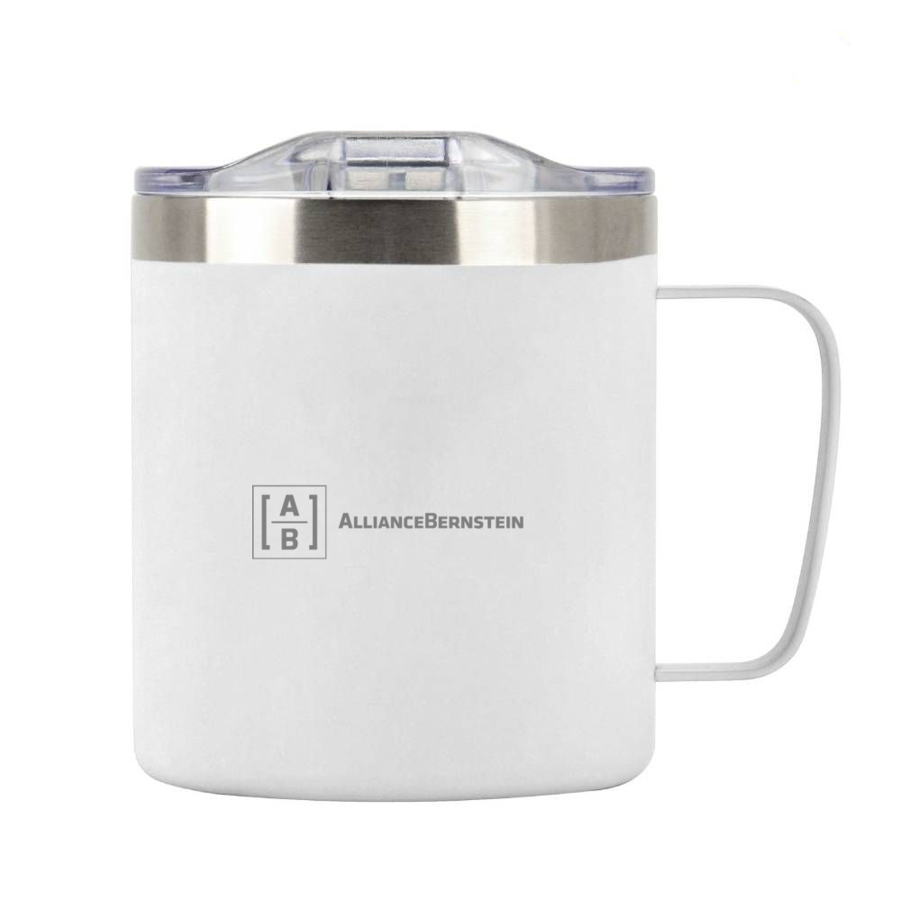 Custom Café To Go Stainless Mug 12 oz