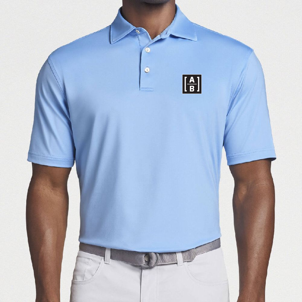 Custom Men's Peter Millar Solid Performance Polo