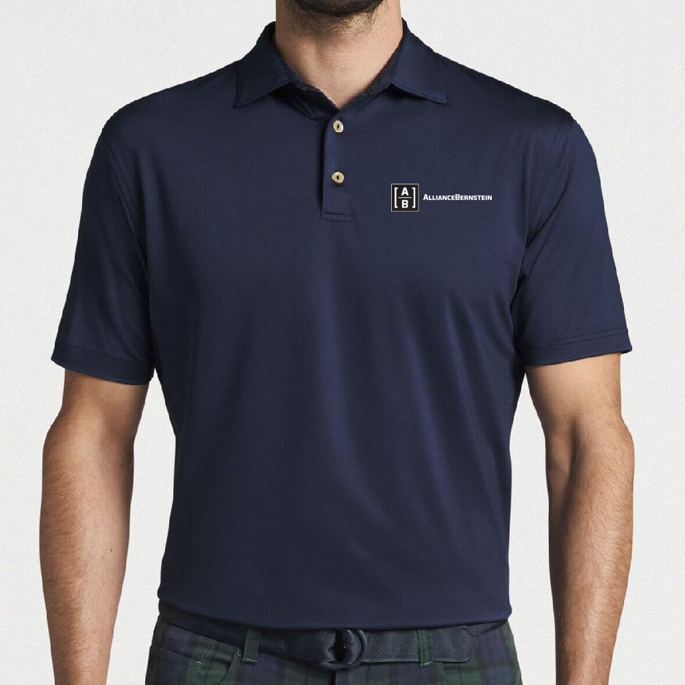 Custom Men's Peter Millar Solid Performance Polo