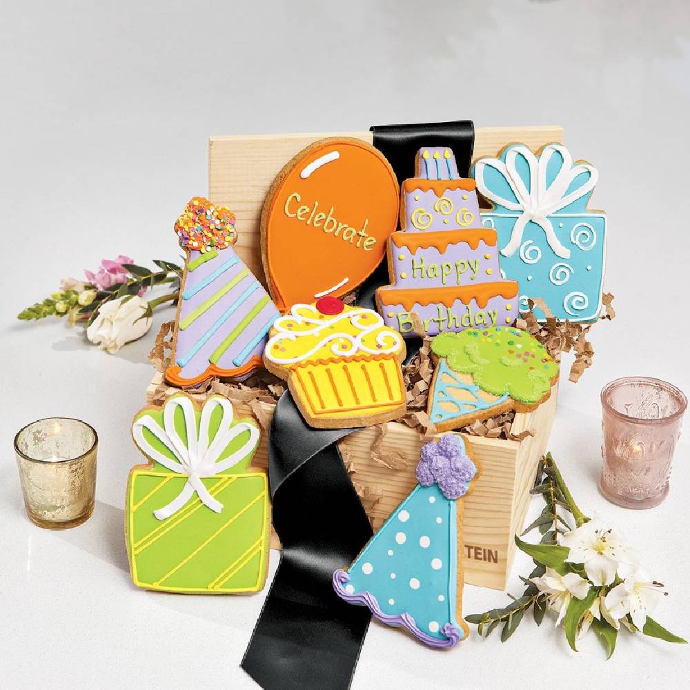 Custom Happy Birthday Cookies