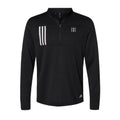 Custom Adidas 3-Stripes Double Knit Quarter-Zip Pullover