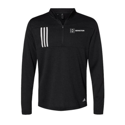 Custom Adidas 3-Stripes Double Knit Quarter-Zip Pullover