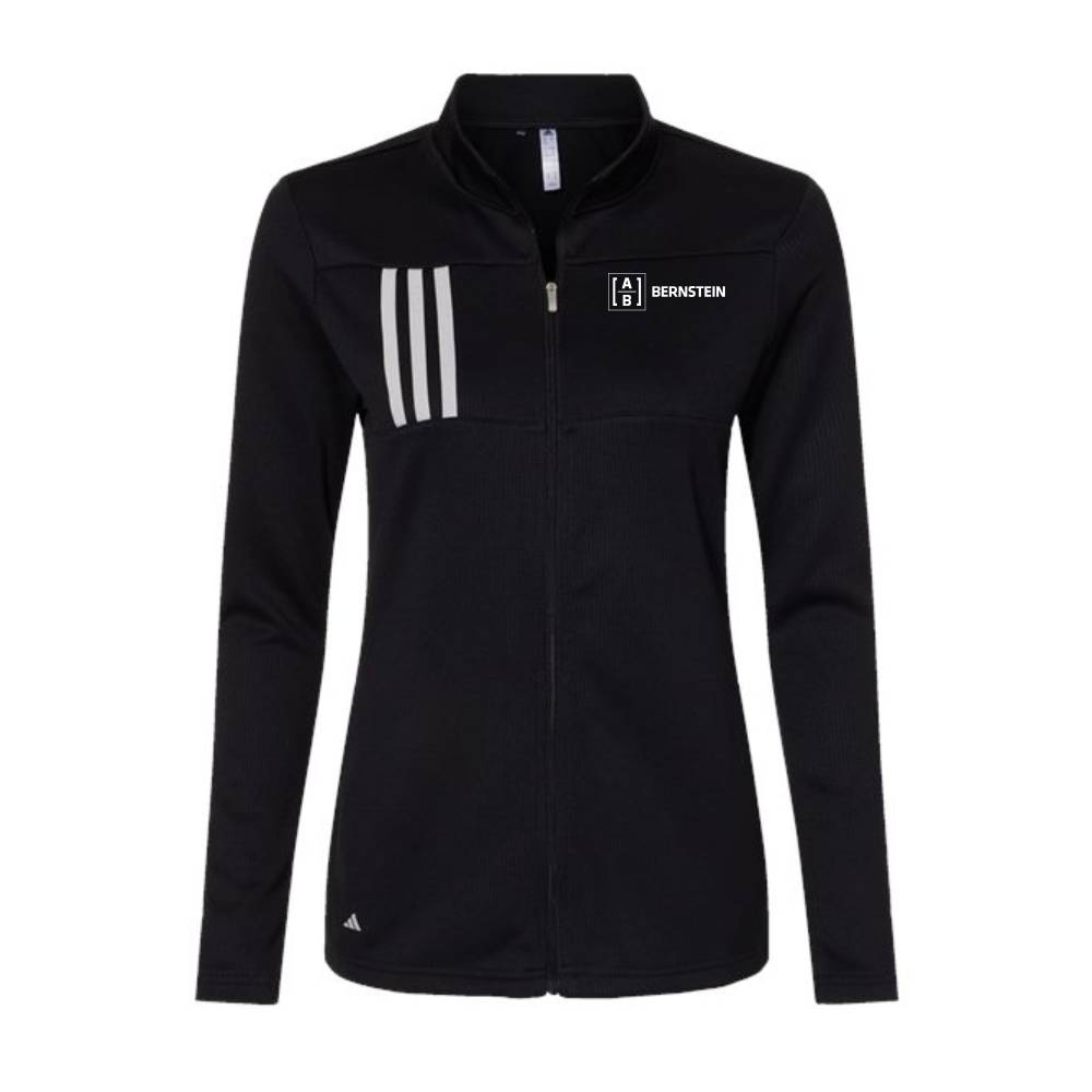 Custom Adidas Women's 3-Stripes Double Knit Full-Zip