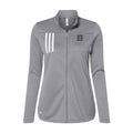 Custom Adidas Women's 3-Stripes Double Knit Full-Zip