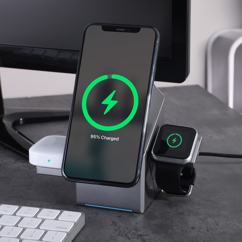 Custom Powerpivot 3In1 Wireless Charger