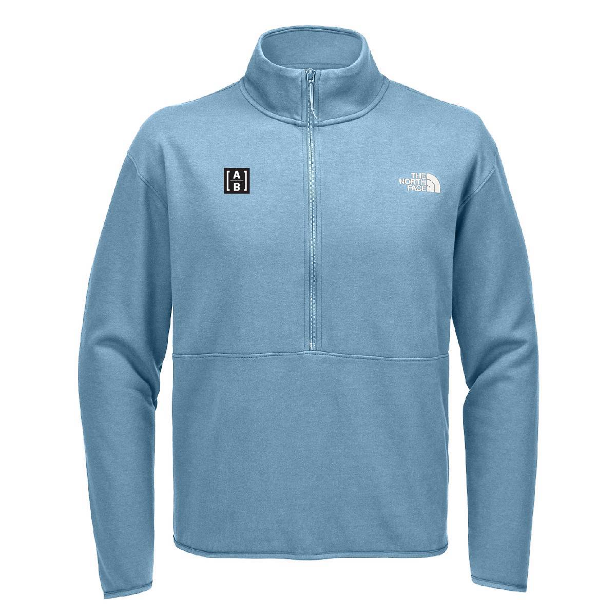 Custom Mens The North Face Double-Knit 1/2-Zip Fleece