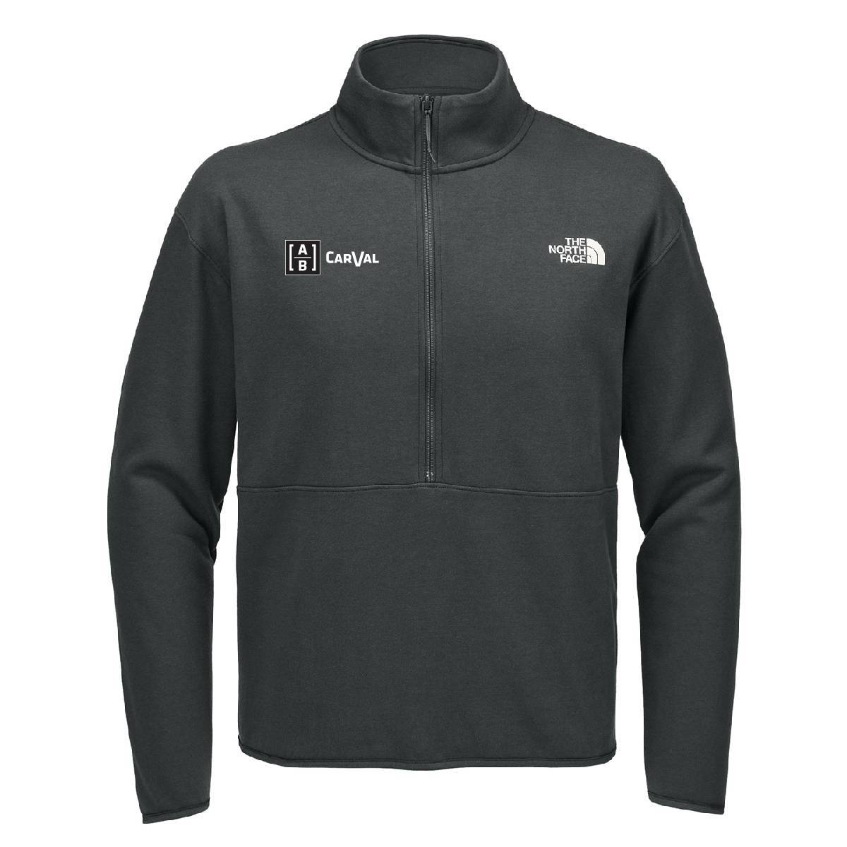 Custom Mens The North Face Double-Knit 1/2-Zip Fleece