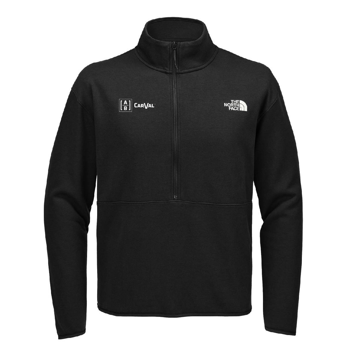 Custom Mens The North Face Double-Knit 1/2-Zip Fleece