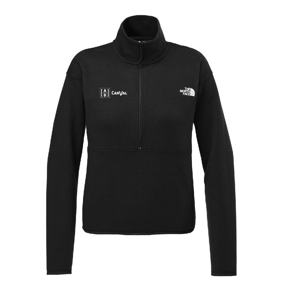 Custom Womens The North Face Double-Knit 1/2-Zip Fleece
