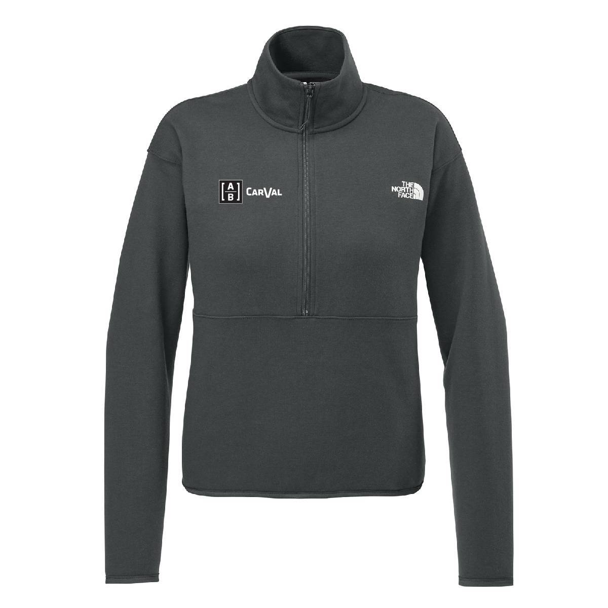 Custom Womens The North Face Double-Knit 1/2-Zip Fleece