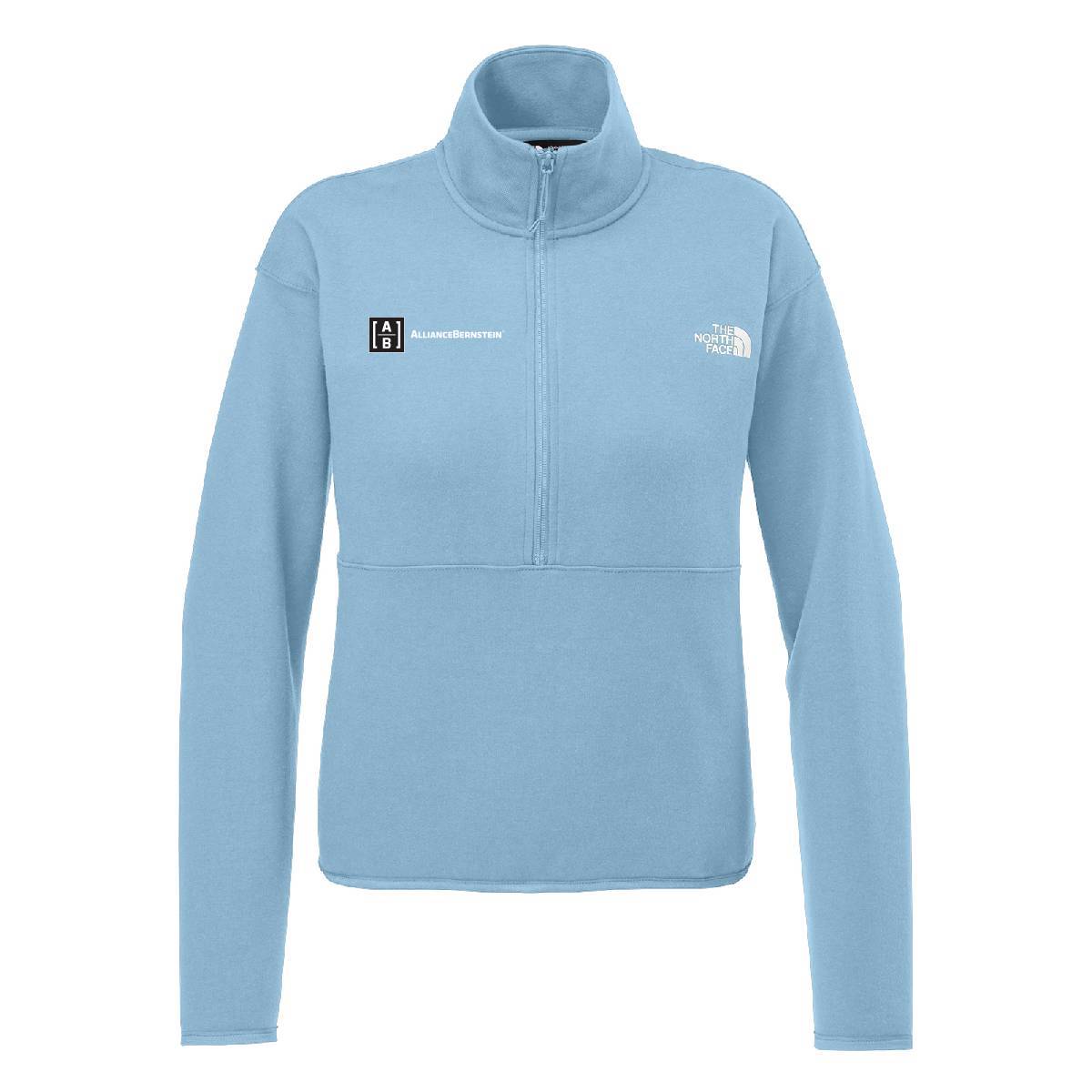 Custom Womens The North Face Double-Knit 1/2-Zip Fleece