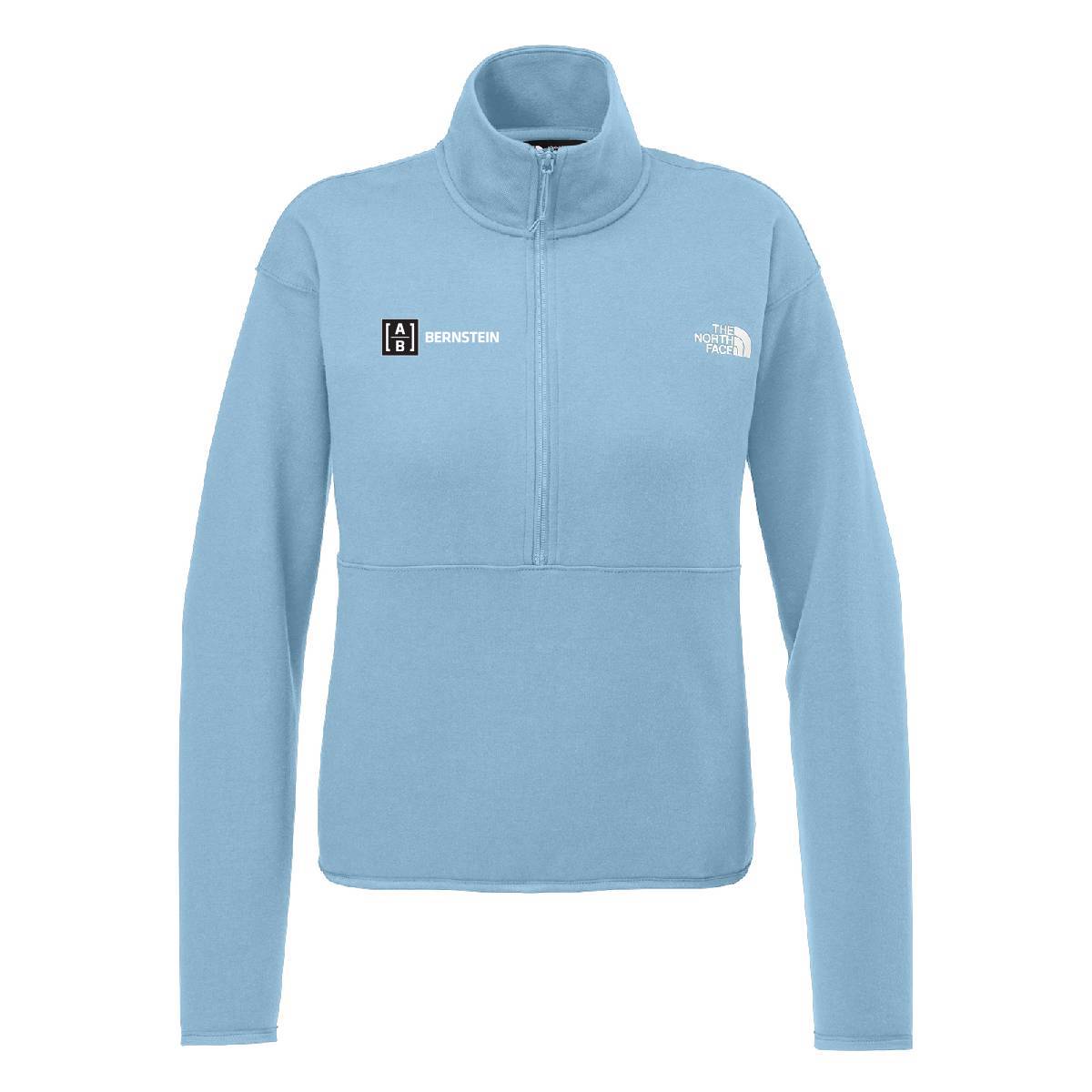 Custom Womens The North Face Double-Knit 1/2-Zip Fleece