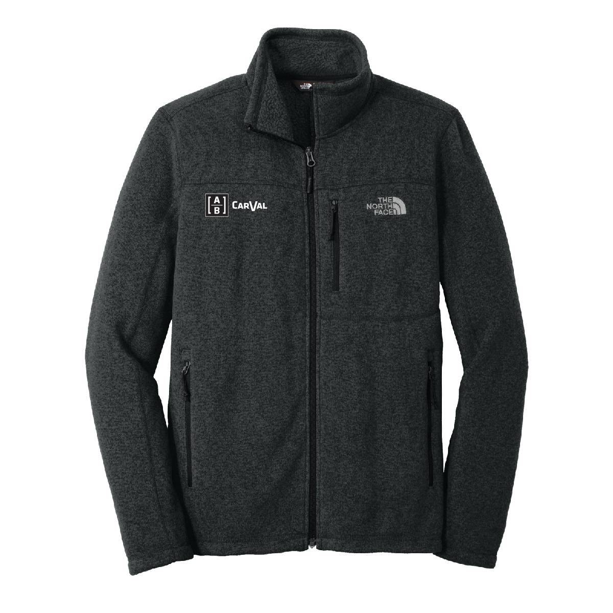 Custom Mens The North Face Sweater Fleece Jacket