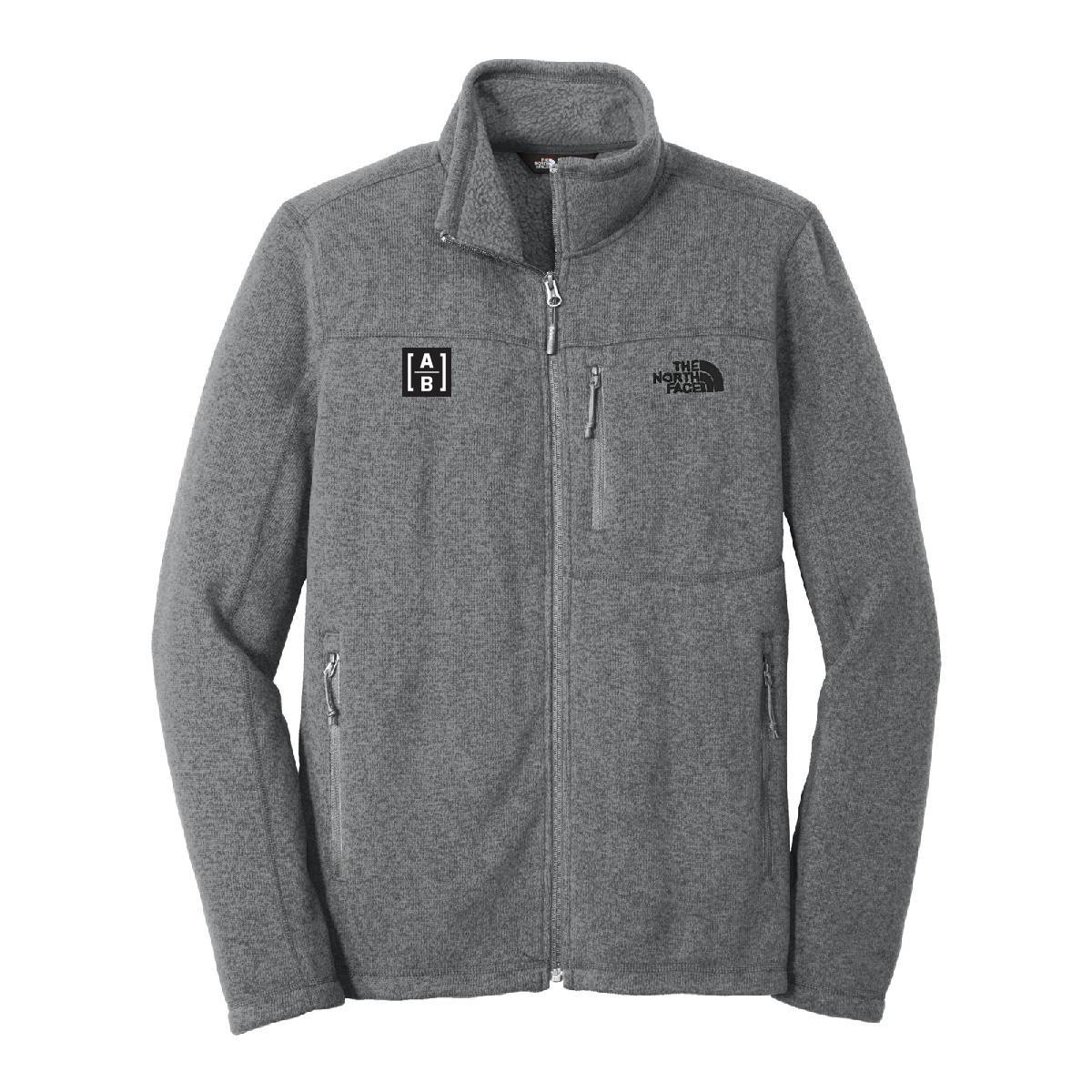 Custom Mens The North Face Sweater Fleece Jacket