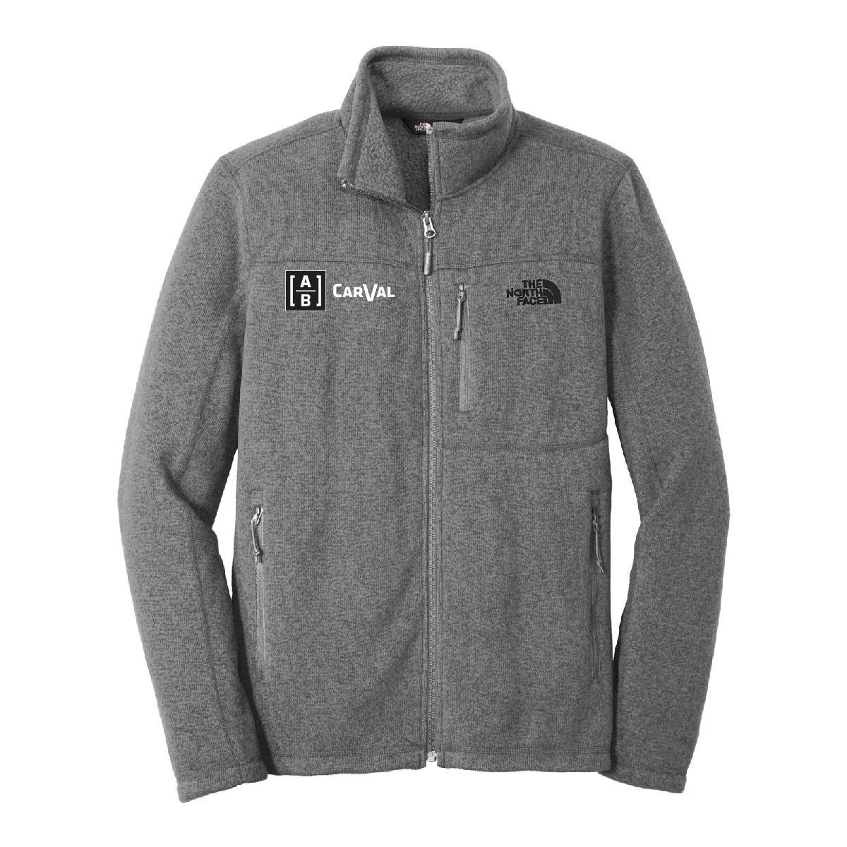 Custom Mens The North Face Sweater Fleece Jacket