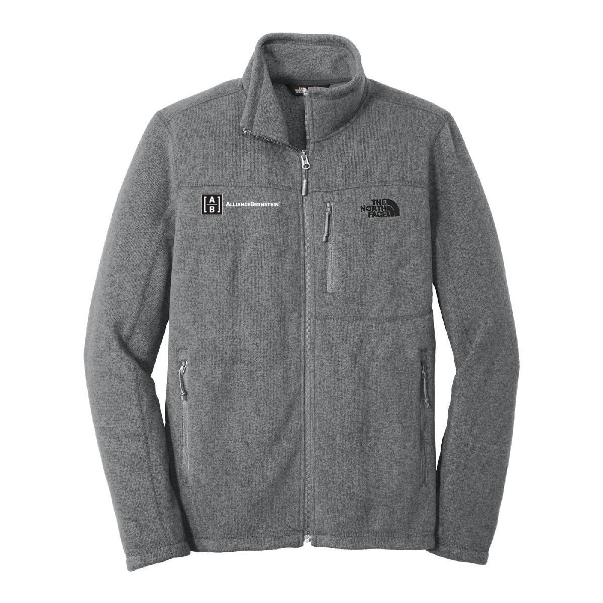 Custom Mens The North Face Sweater Fleece Jacket