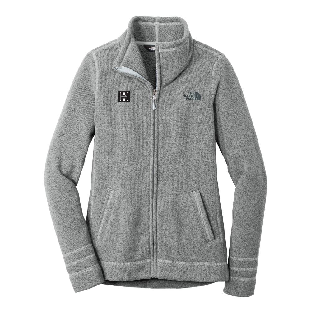 Custom Womens The North Face Sweater Fleece Jacket