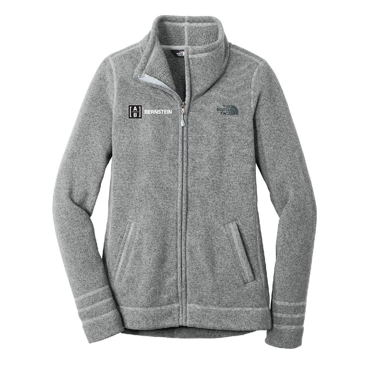 Custom Womens The North Face Sweater Fleece Jacket