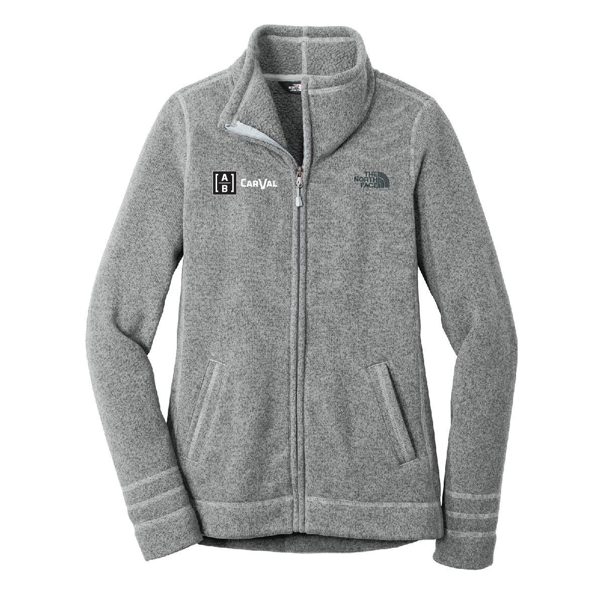 Custom Womens The North Face Sweater Fleece Jacket