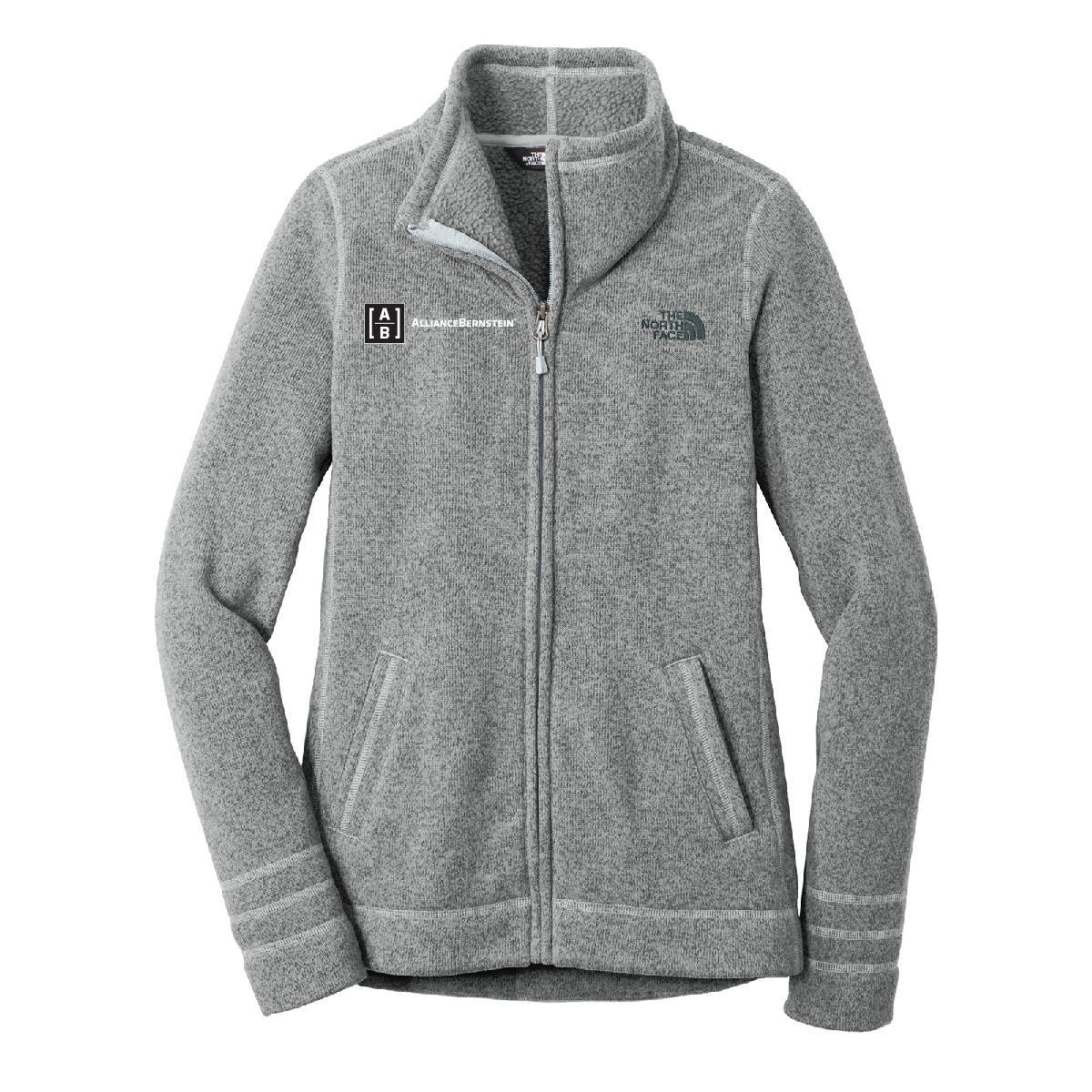 Custom Womens The North Face Sweater Fleece Jacket