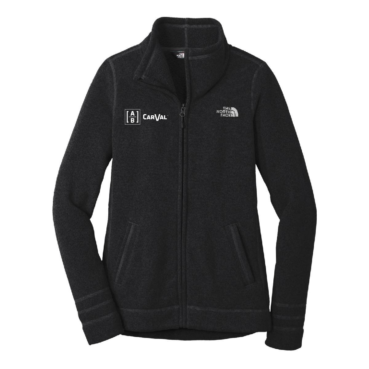 Custom Womens The North Face Sweater Fleece Jacket