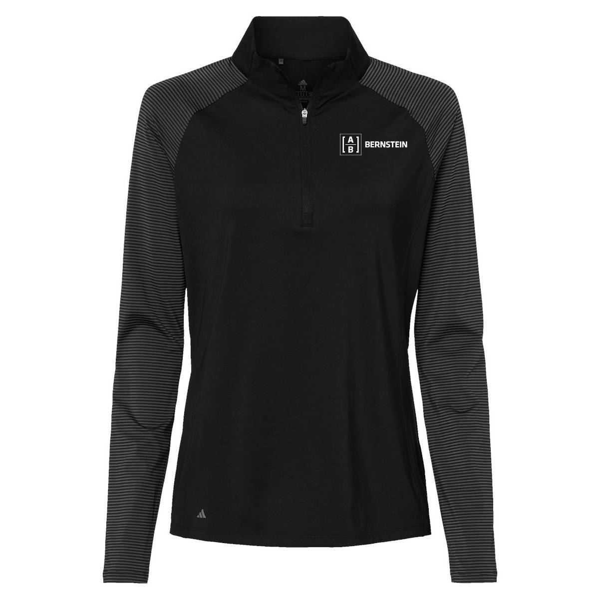 Custom Womens Adidas Lightweight Shoulder Stripe Qzip