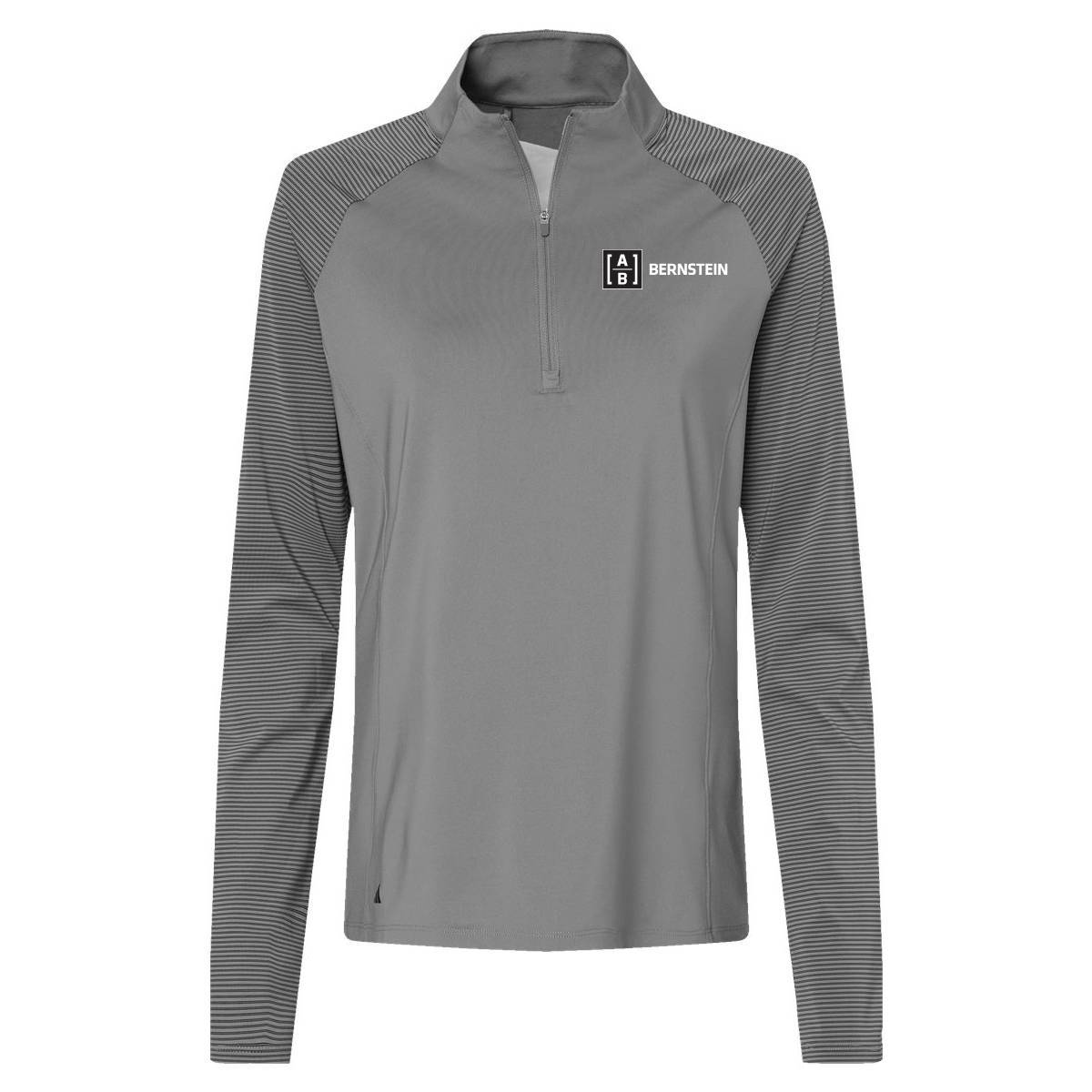 Custom Womens Adidas Lightweight Shoulder Stripe Qzip