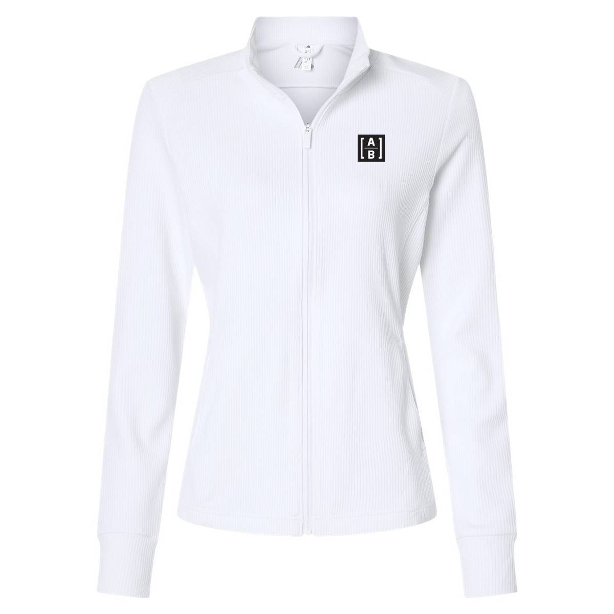 Custom Adidas Women's Textured Full-Zip Jacket