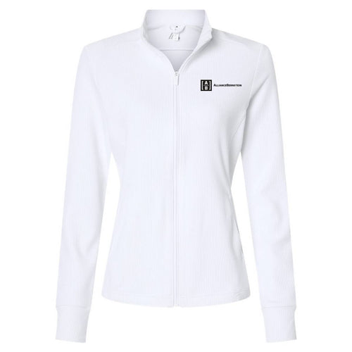 Custom Adidas Women's Textured Full-Zip Jacket