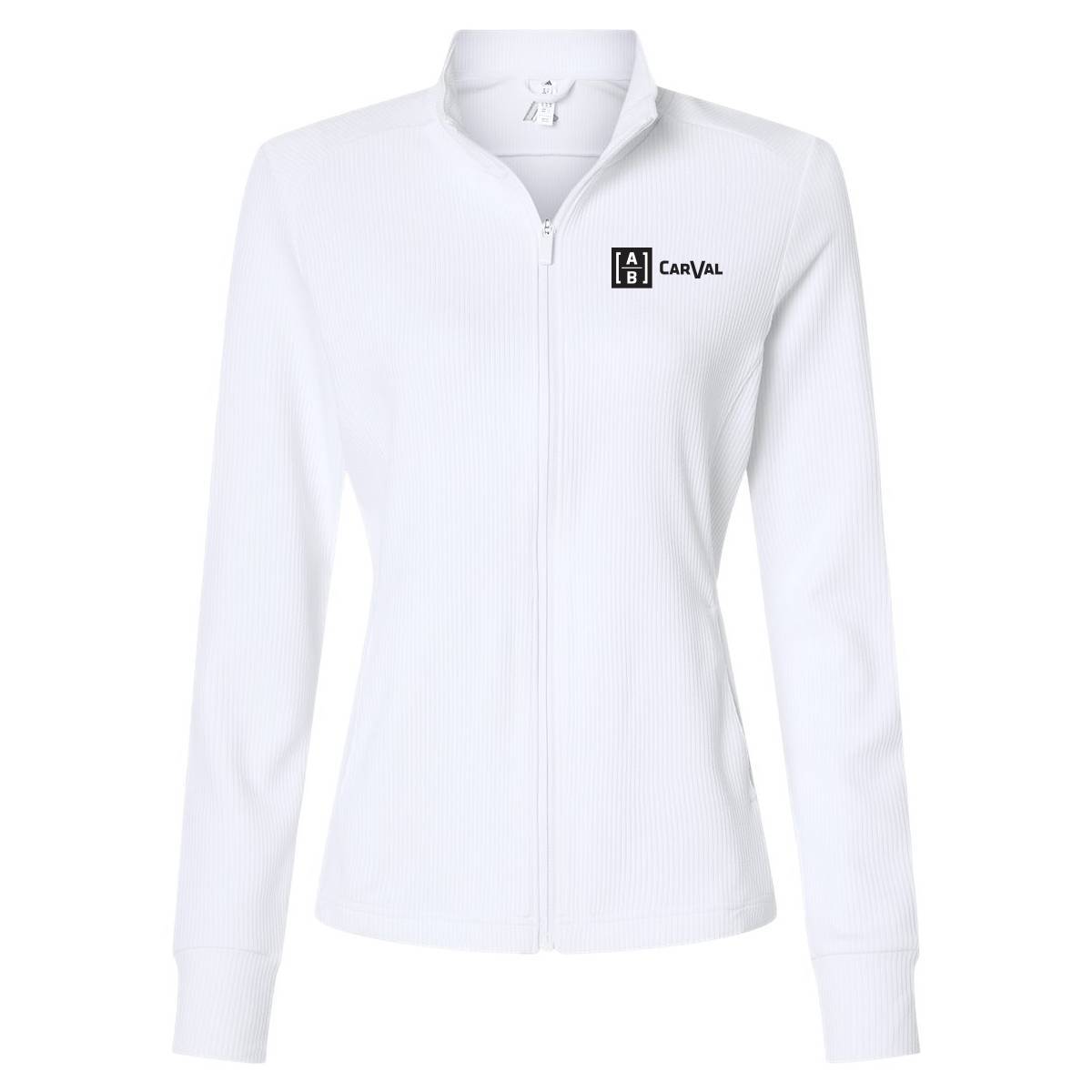 Custom Adidas Women's Textured Full-Zip Jacket