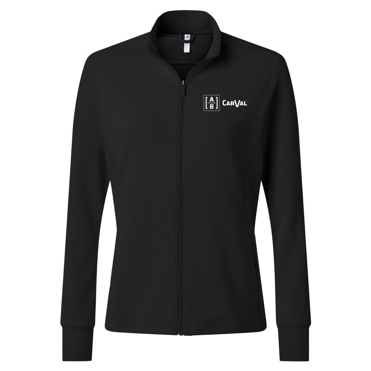 Custom Adidas Women's Textured Full-Zip Jacket
