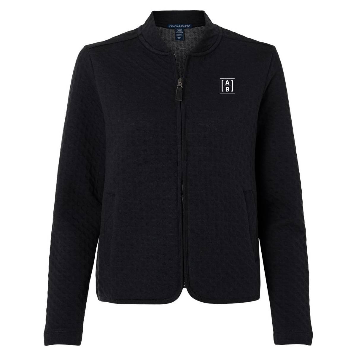 Custom Women's Berkeley Textured Full-Zip Jacket