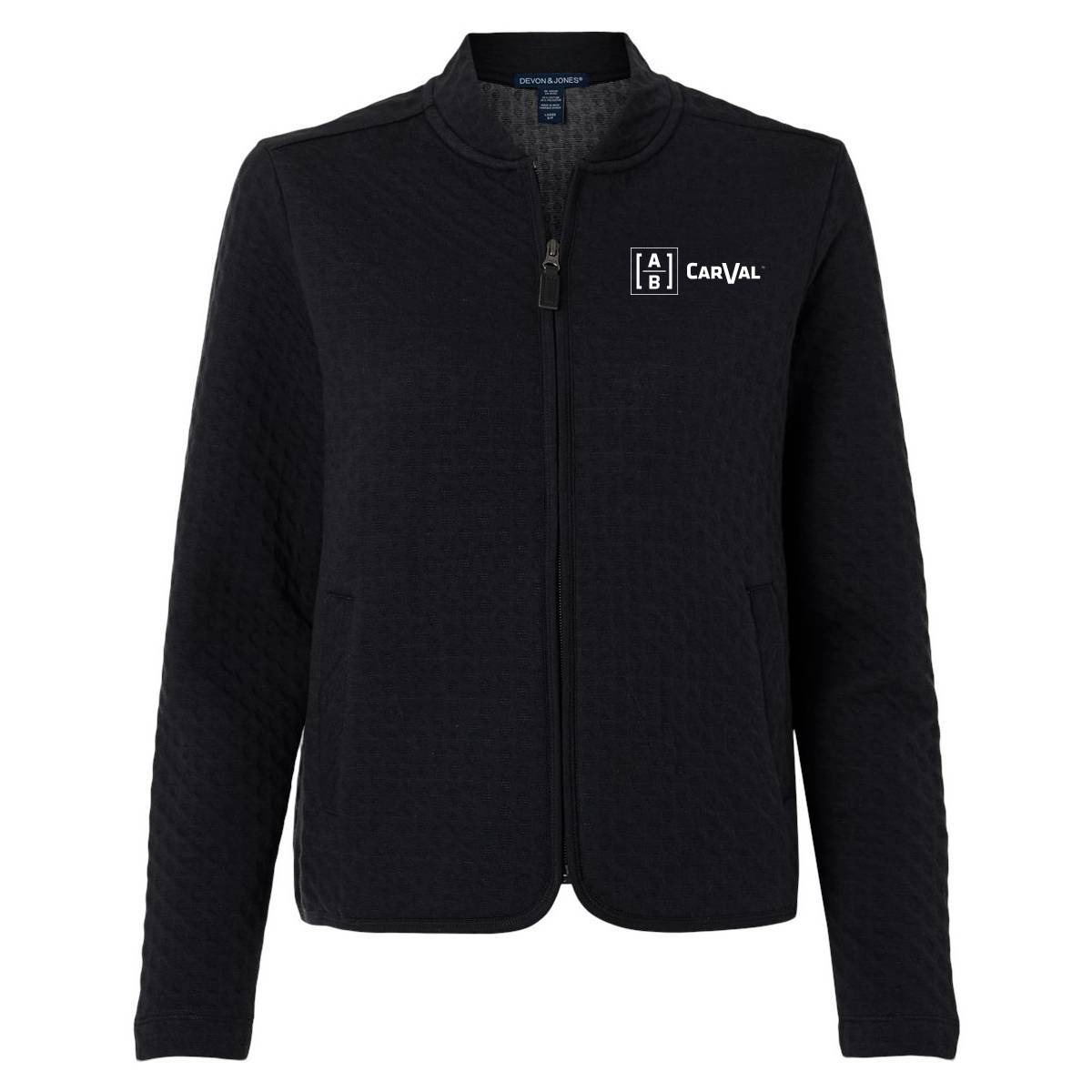 Custom Women's Berkeley Textured Full-Zip Jacket