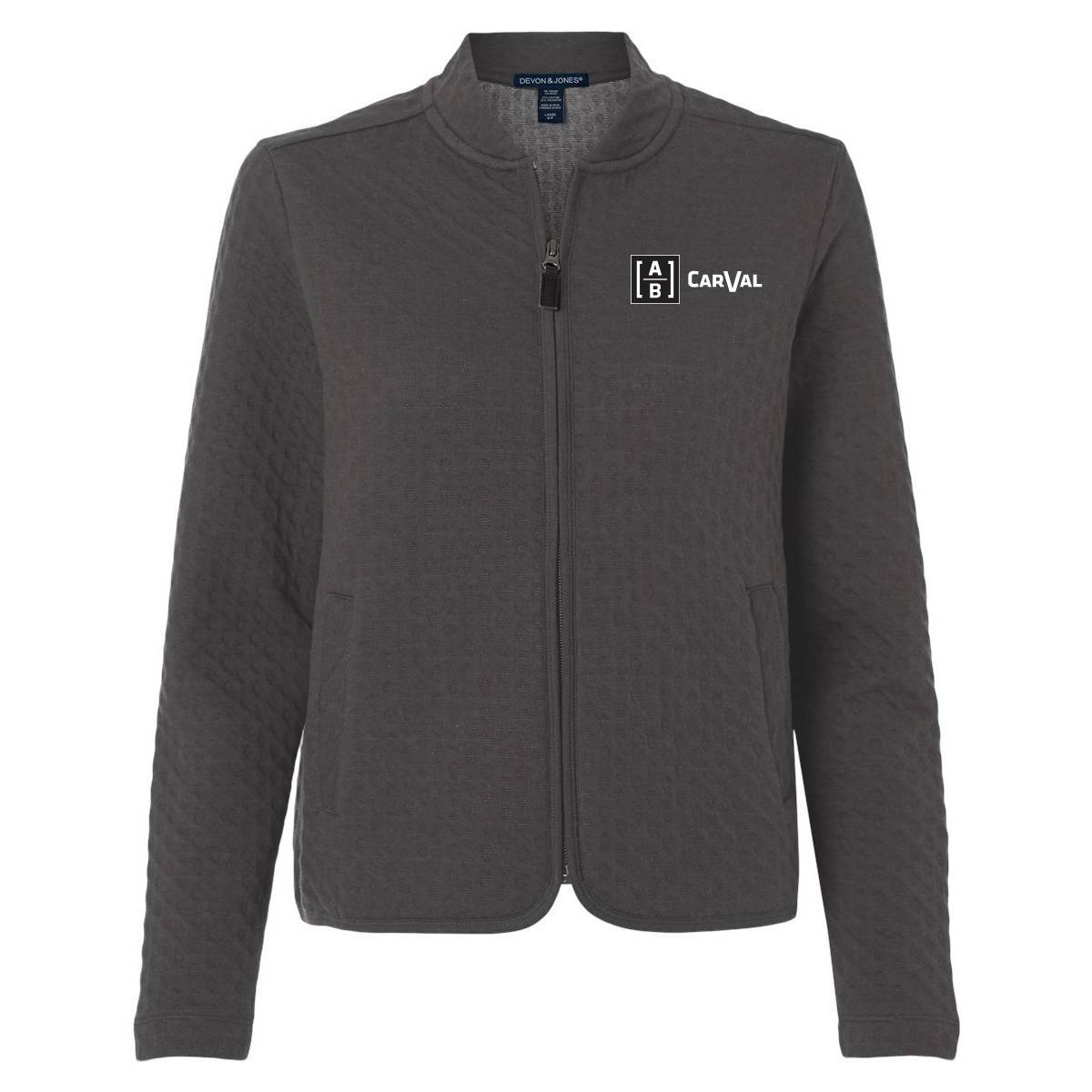 Custom Women's Berkeley Textured Full-Zip Jacket