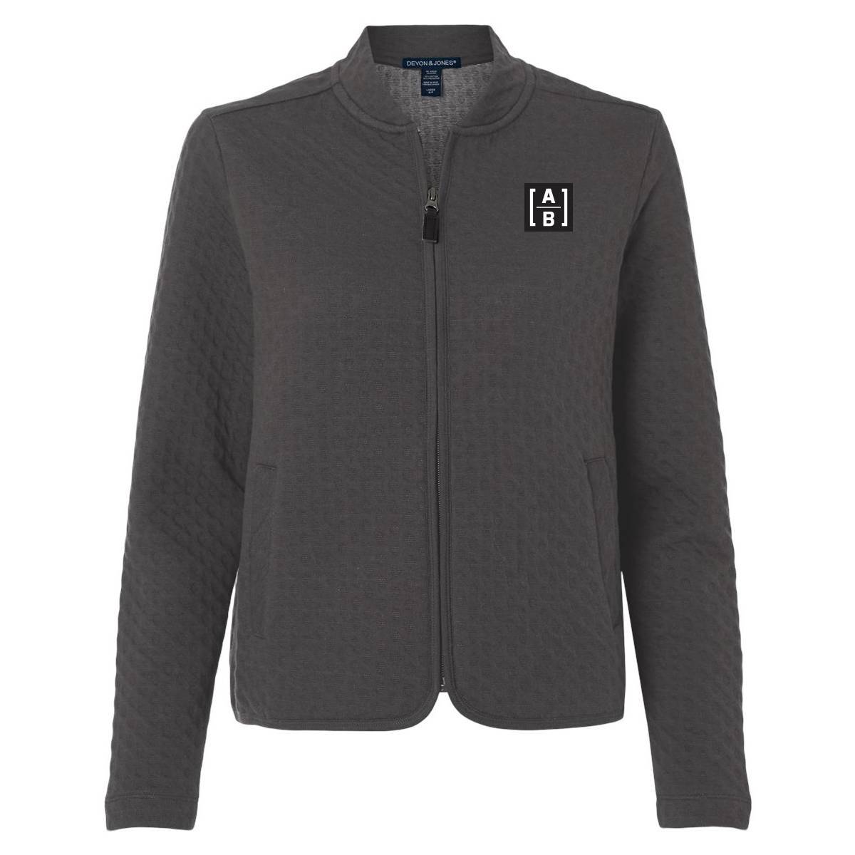 Custom Women's Berkeley Textured Full-Zip Jacket