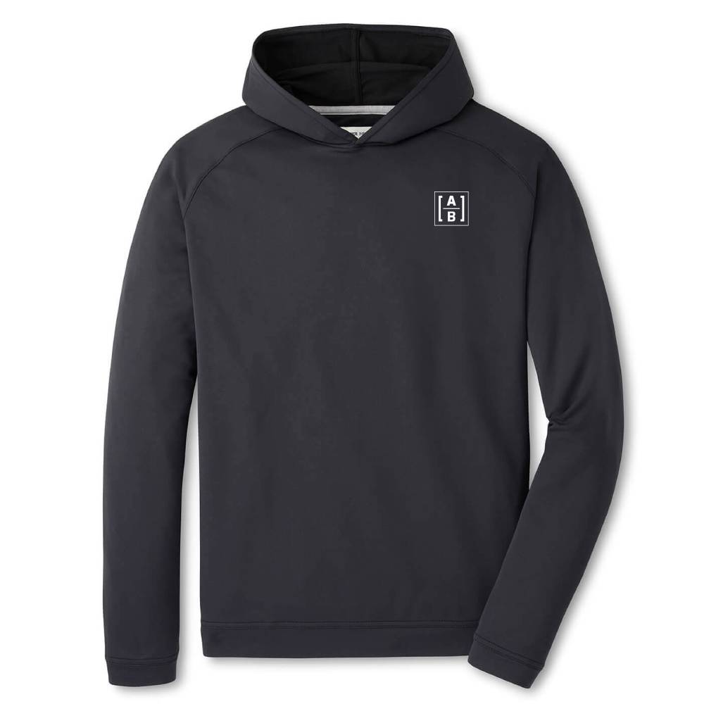 Quick Ship Peter Millar Men's Pine Performance Hoodie